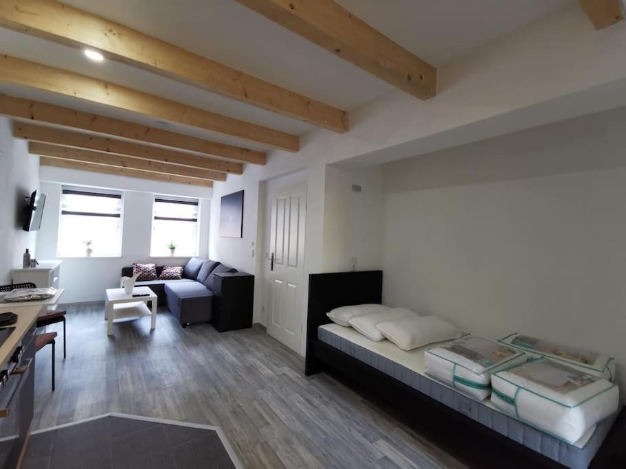 Altstadt-Apartment & Fewo Og Fuer Max 3 Pers 할덴슬레벤 외부 사진